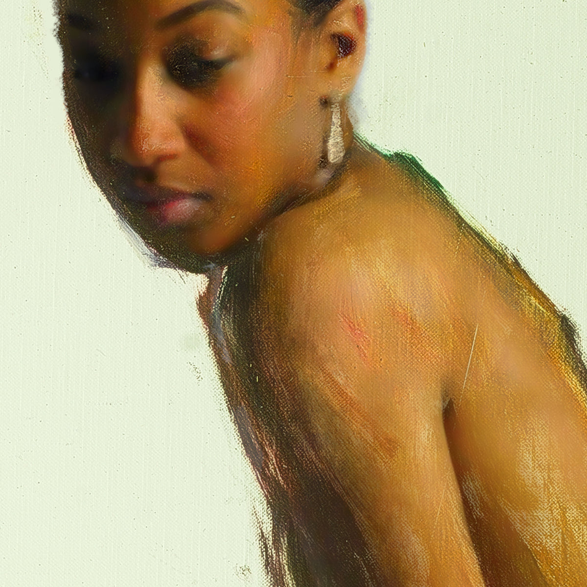 Head Study Demo Painting