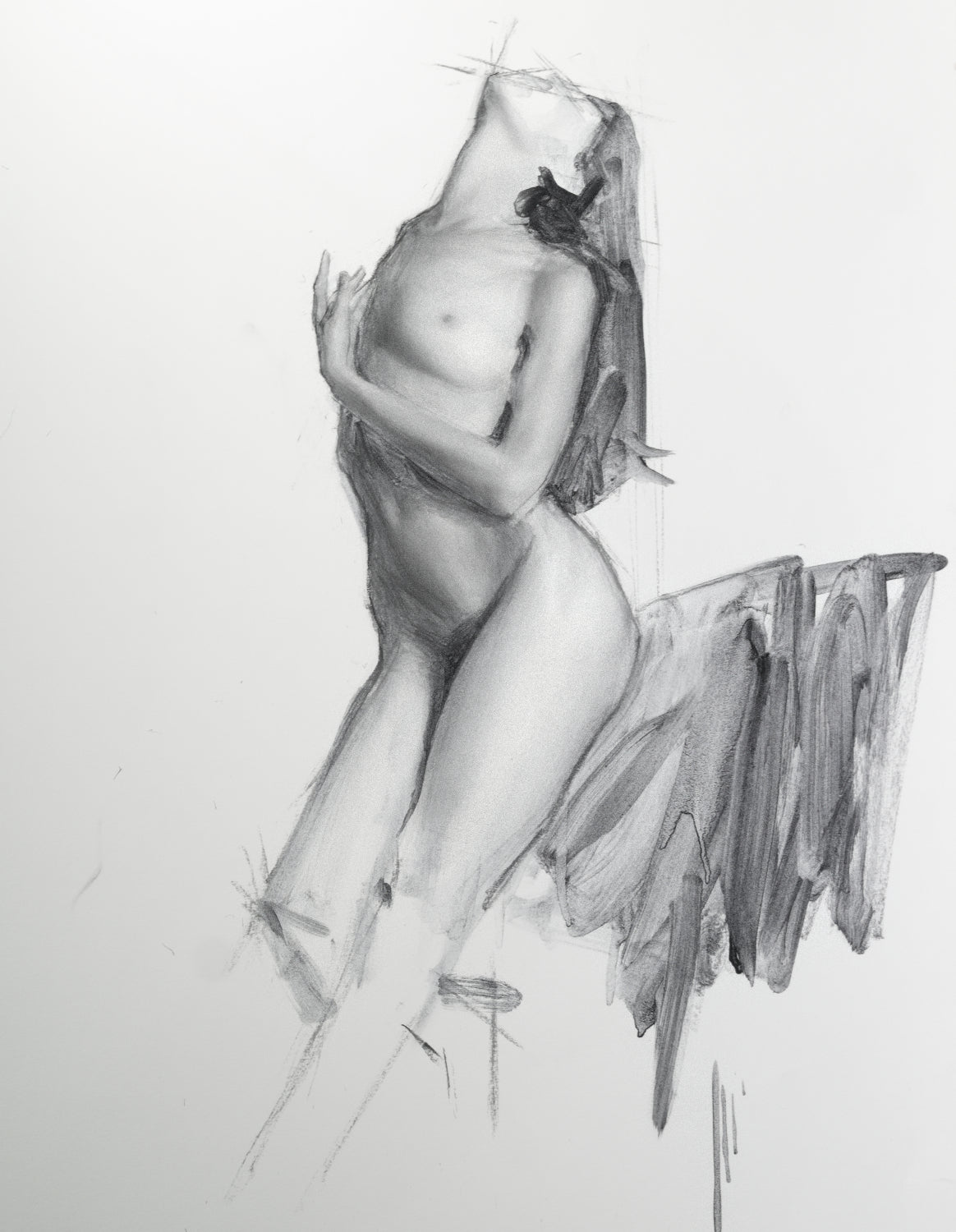 Nude study torso